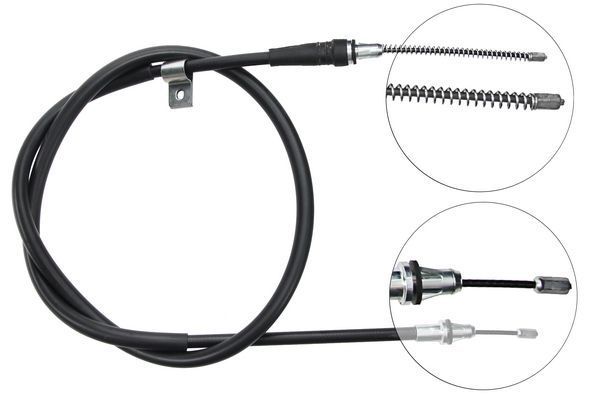 A.B.S. Håndbremsekabel k19828 for NISSAN