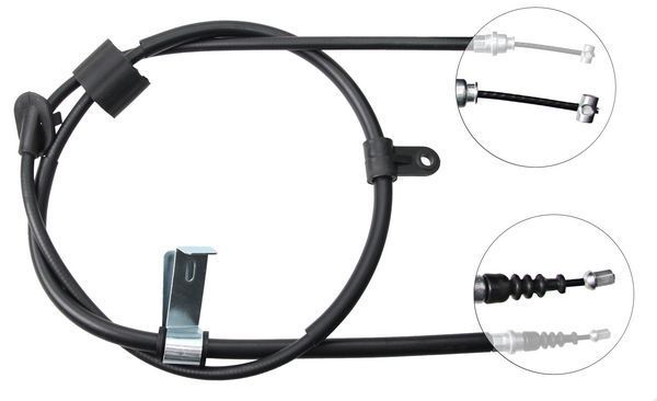 A.B.S. Håndbremsekabel k15328 for ALFAROME/FIAT/LANCI