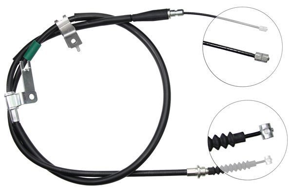A.B.S. Håndbremsekabel k19538 for MAZDA