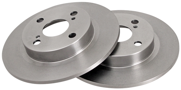 A.B.S. Bremseskive 15979 fuld 242mm 9mm for TOYOTA