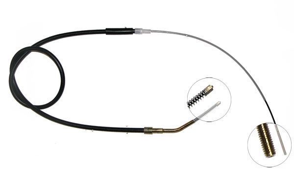 A.B.S. Håndbremsekabel k10156 for BMW