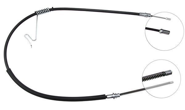 A.B.S. Håndbremsekabel k16978 for FORD
