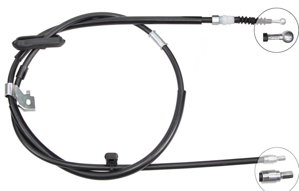 A.B.S. Håndbremsekabel k13883 for CHEVROLET
