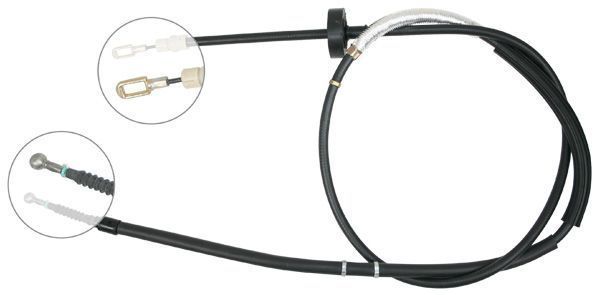 A.B.S. Håndbremsekabel k18607 for VAG