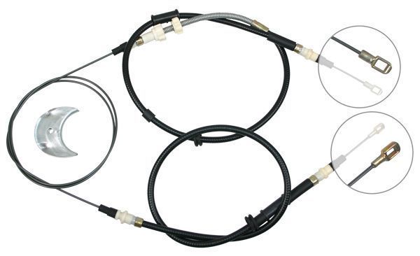 A.B.S. Håndbremsekabel k10785 for FORD