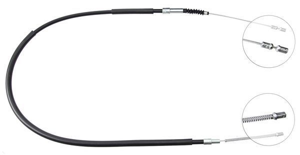A.B.S. Håndbremsekabel k10676 for MERCEDES-BENZ