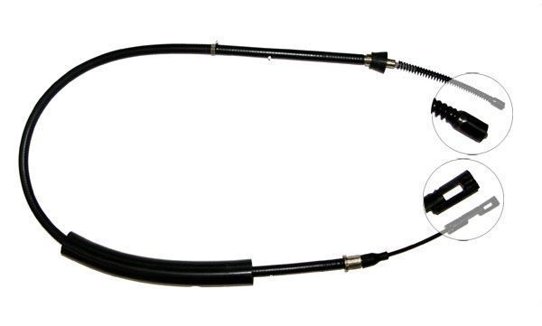 A.B.S. Håndbremsekabel k18516 for VAG