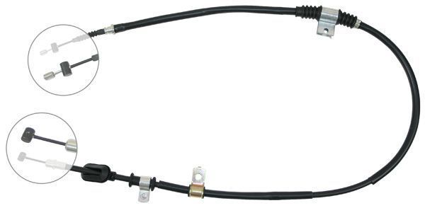 A.B.S. Håndbremsekabel k14077 for HYUNDAI