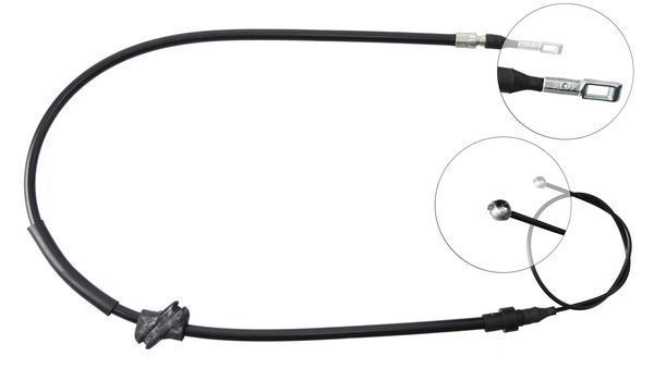 A.B.S. Håndbremsekabel k13086 for VAG