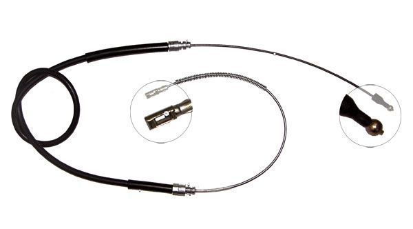 A.B.S. Håndbremsekabel k10626 for MERCEDES-BENZ