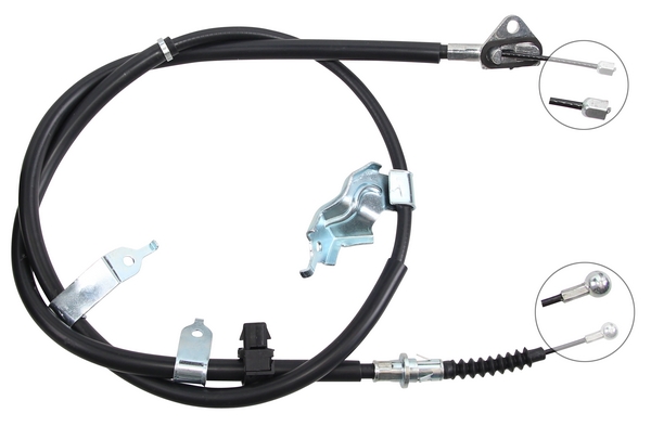 A.B.S. Håndbremsekabel k18966 for TOYOTA