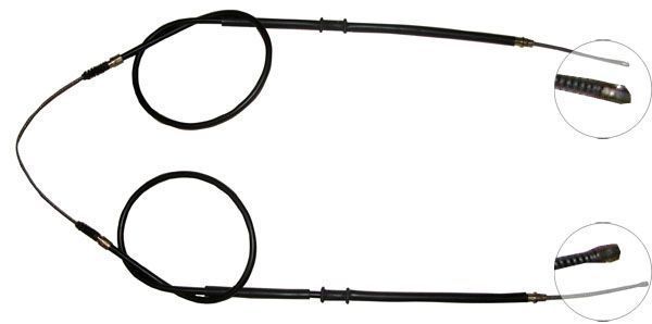 A.B.S. Håndbremsekabel k11945 for FIAT