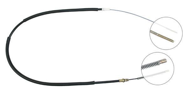 A.B.S. Håndbremsekabel k12676 for VAG