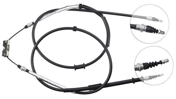 A.B.S. Håndbremsekabel k13446 for OPEL VAUXHALL