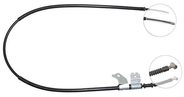 A.B.S. Håndbremsekabel k11897 for NISSAN