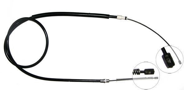 A.B.S. Håndbremsekabel k10406 for CITROËN