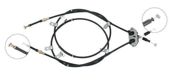 A.B.S. Håndbremsekabel k19605 for MAZDA