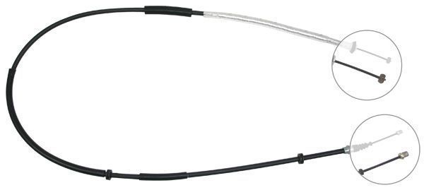 A.B.S. Håndbremsekabel k18137 for FIAT
