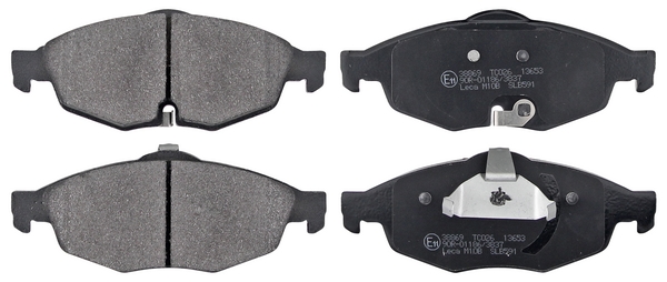 A.B.S. Bremseklodser 38869 for CHRYSLER FIAT / LANCIA