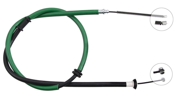A.B.S. Håndbremsekabel k16797 for FIAT