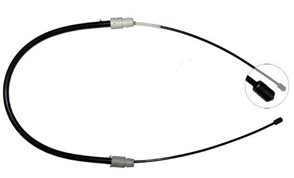 A.B.S. Håndbremsekabel k19616 for MERCEDES-BENZ