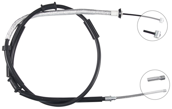 A.B.S. Håndbremsekabel k19803 for FIAT