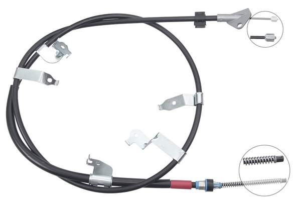 A.B.S. Håndbremsekabel k17293 for TOYOTA