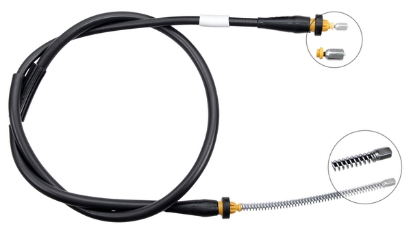A.B.S. Håndbremsekabel k17275 for RENAULT