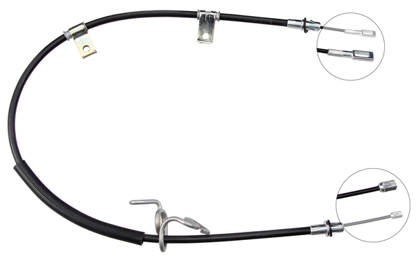 A.B.S. Håndbremsekabel k13909 for DODGE FIAT / LANCIA FIAT