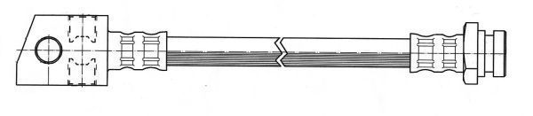 A.B.S. Bremseslange sl3606 for OPEL VAUXHALL ISUZU