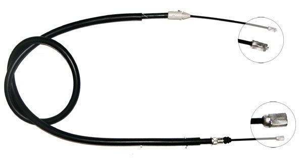 A.B.S. Håndbremsekabel k19858 for RENAULT