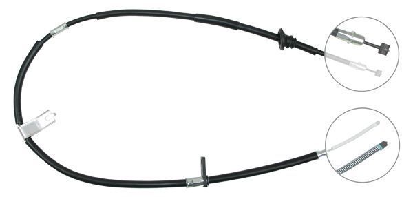 A.B.S. Håndbremsekabel k10897 for HYUNDAI