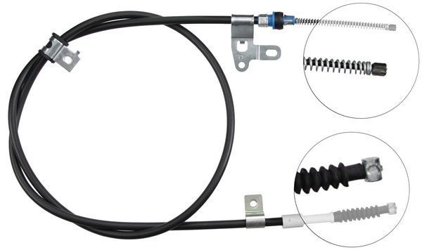 A.B.S. Håndbremsekabel k19308 for TOYOTA