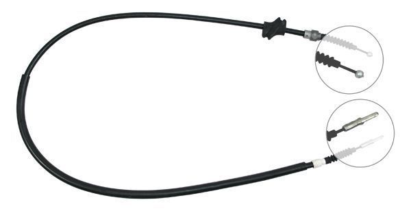 A.B.S. Håndbremsekabel k10167 for VAG