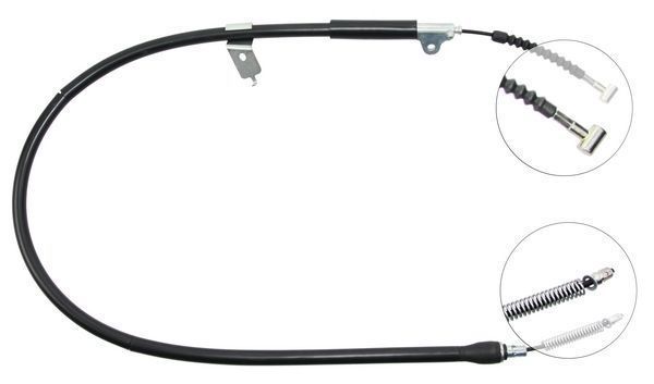 A.B.S. Håndbremsekabel k11837 for NISSAN