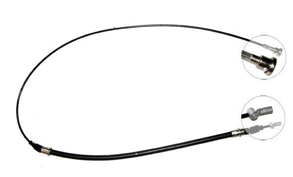 A.B.S. Håndbremsekabel k17078 for OPEL VAUXHALL