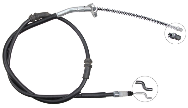 A.B.S. Håndbremsekabel k13871 for VAG VW