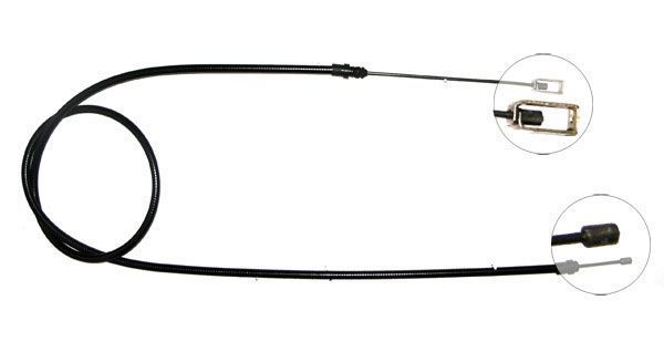 A.B.S. Håndbremsekabel k11171 for PEUGEOT