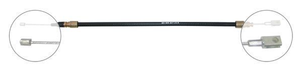 A.B.S. Håndbremsekabel k16487 for VOLVO