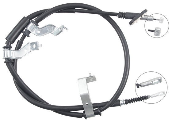 A.B.S. Håndbremsekabel k19806 for HYUNDAI