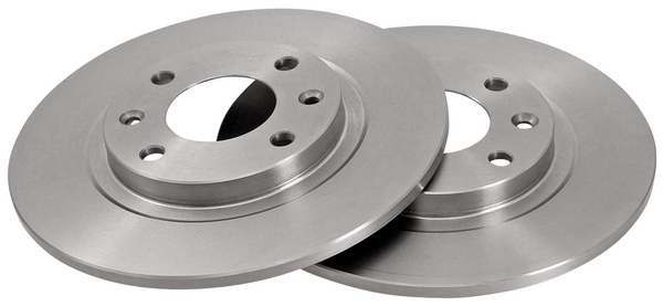 A.B.S. Bremseskive 15414 fuld 266mm 10mm for PEUGEOT CITROËN