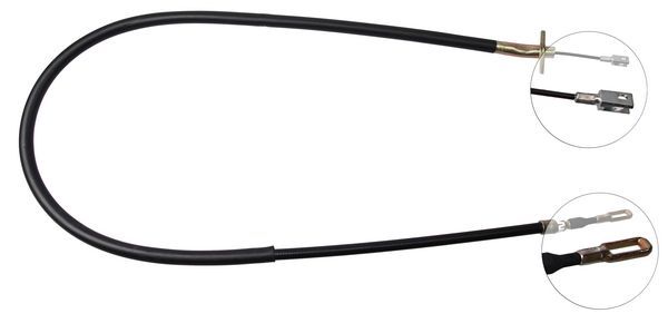 A.B.S. Håndbremsekabel k11866 for MERCEDES-BENZ VAG