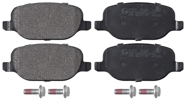 A.B.S. Bremseklodser 37317 for LANCIA ALFAROME/FIAT/LANCI