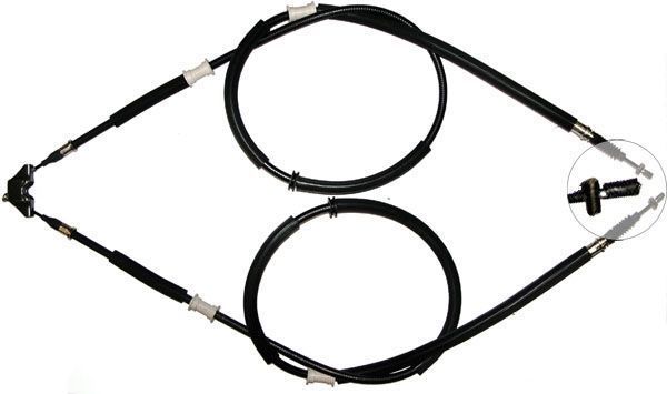 A.B.S. Håndbremsekabel k16945 for OPEL VAUXHALL