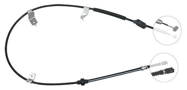 A.B.S. Håndbremsekabel k13877 for HONDA