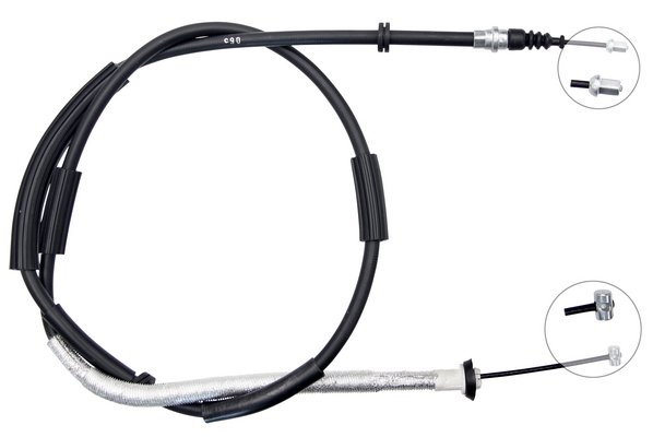 A.B.S. Håndbremsekabel k18549 for FIAT