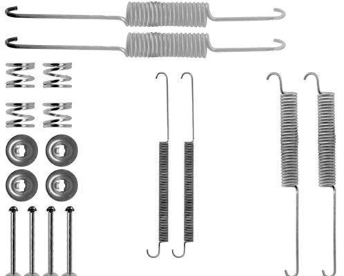 A.B.S. Tilbehørssæt, bremsebakker 0758q for OPEL VAUXHALL