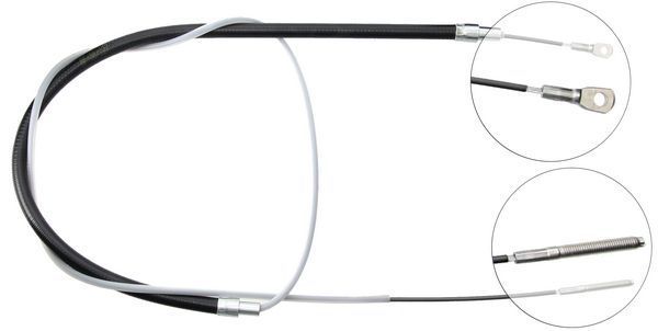 A.B.S. Håndbremsekabel k10256 for BMW
