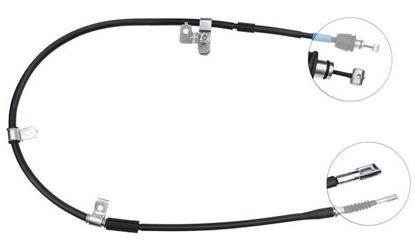 A.B.S. Håndbremsekabel k17137 for HYUNDAI