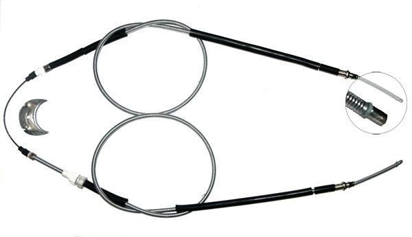 A.B.S. Håndbremsekabel k10685 for FORD